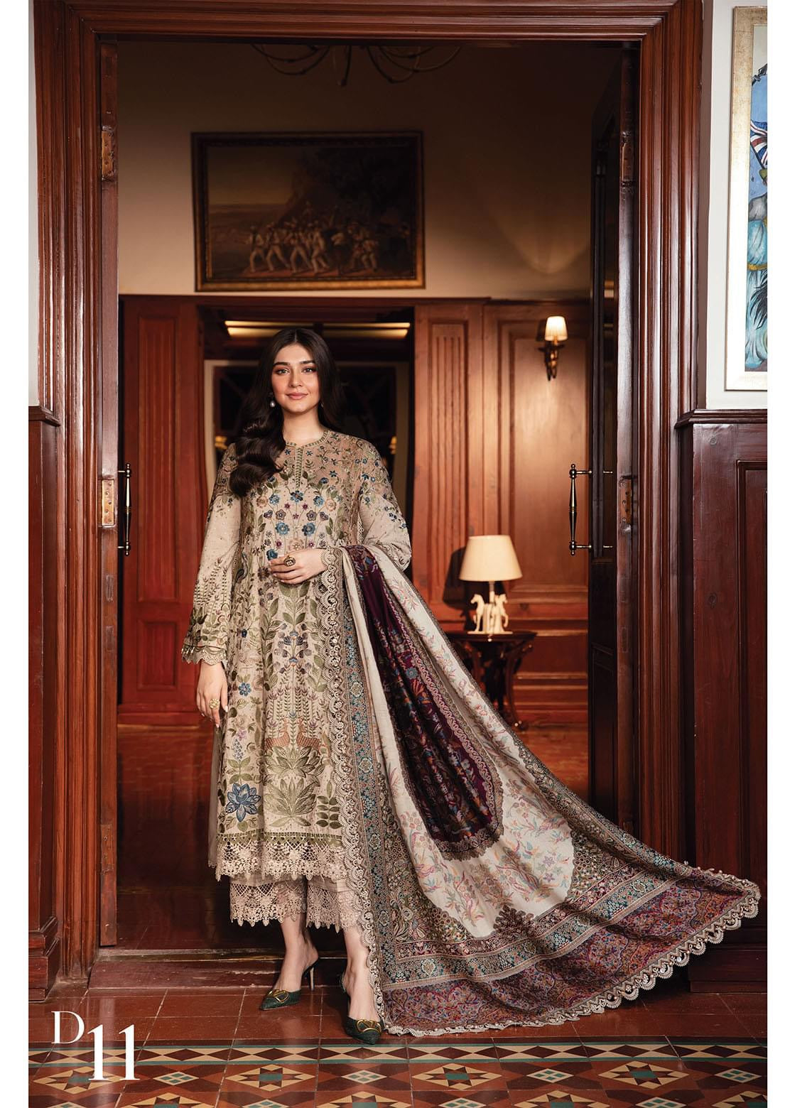 MARIA B Unstitched Winter Luxe' 24 |
Code: LN-1211