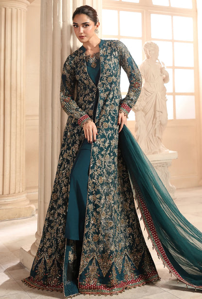 DASTAN-E-JASHAN 3-PC UNSTITCHED EMBROIDERED LUXURY CHIFFON DJW6-05
