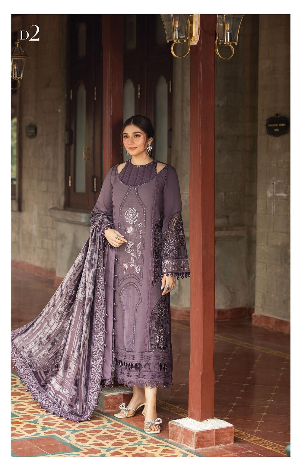 MARIA.B
Unstitched Winter Luxe' 24 | 
Code: LN-1202