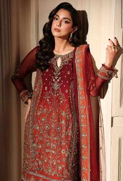 DASTAN-E-JASHAN 3-PC UNSTITCHED EMBROIDERED LUXURY CHIFFON DJW6-08