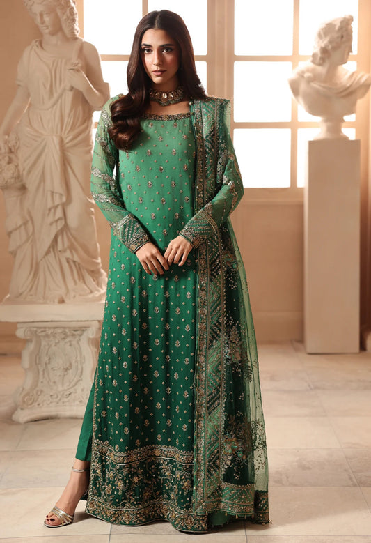 DASTAN-E-JASHAN 3-PC UNSTITCHED EMBROIDERED LUXURY CHIFFON DJW6-03