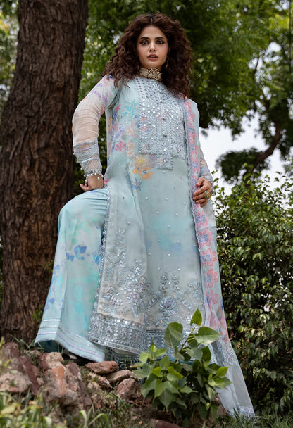 3-PC UNSTITCHED EMBROIDERED CHIFFON COLLECTION VSLW6-11