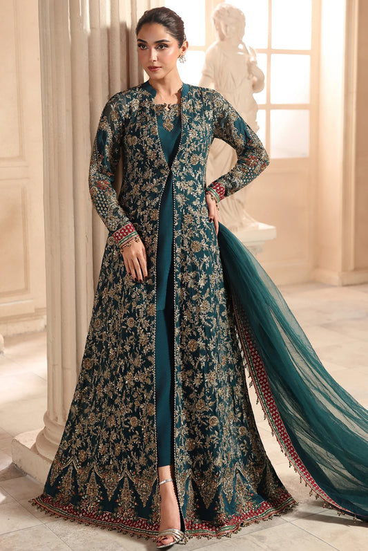 DASTAN-E-JASHAN 3-PC UNSTITCHED EMBROIDERED LUXURY CHIFFON DJW6-05