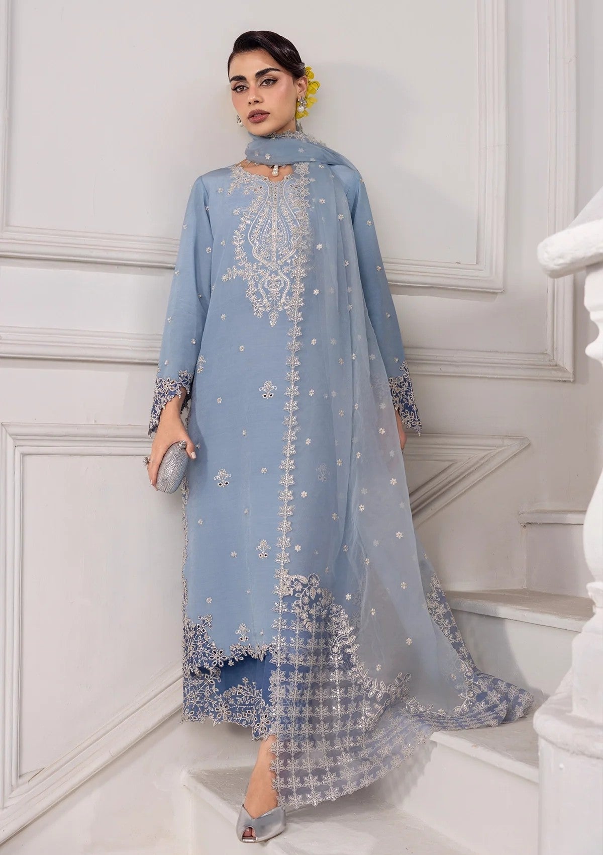 Formals - Rang Rasiya - Lumiere The Raw Silk Romance 26 - D#10 - Cielo