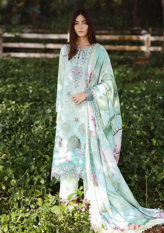 Lawn - Mushq - Solace 26 - Ombre Chikankari - MUNSS#208 - Tranquil Muse