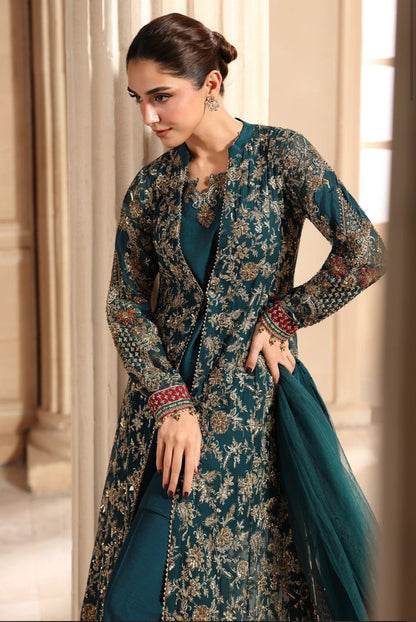 DASTAN-E-JASHAN 3-PC UNSTITCHED EMBROIDERED LUXURY CHIFFON DJW6-05