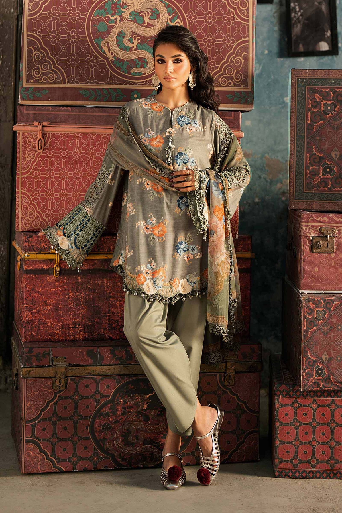 Maria B · Unstitched M.Prints · MPT-3103