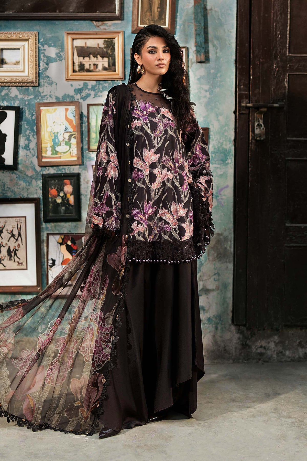 Maria B · Unstitched M.Prints · MPT-3104