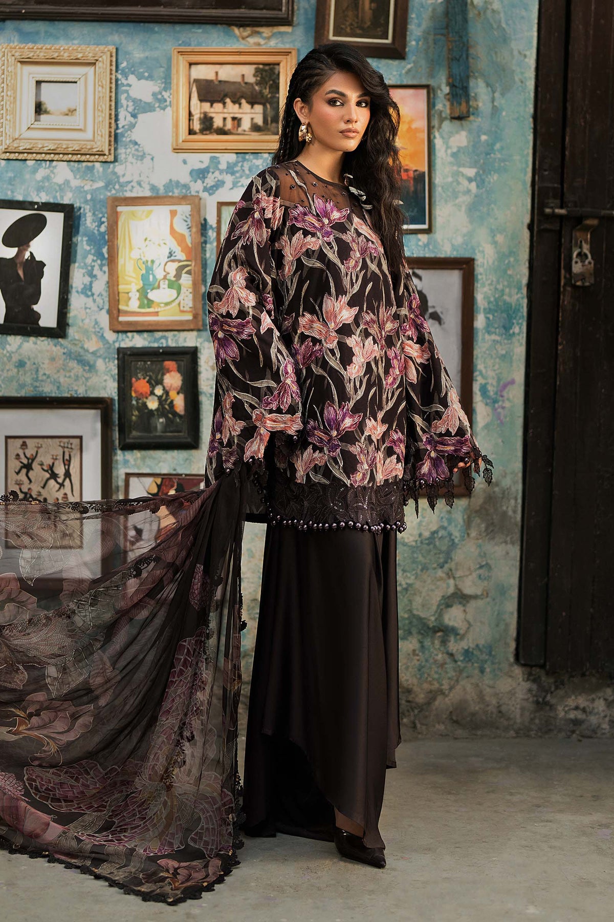 Maria B · Unstitched M.Prints · MPT-3104