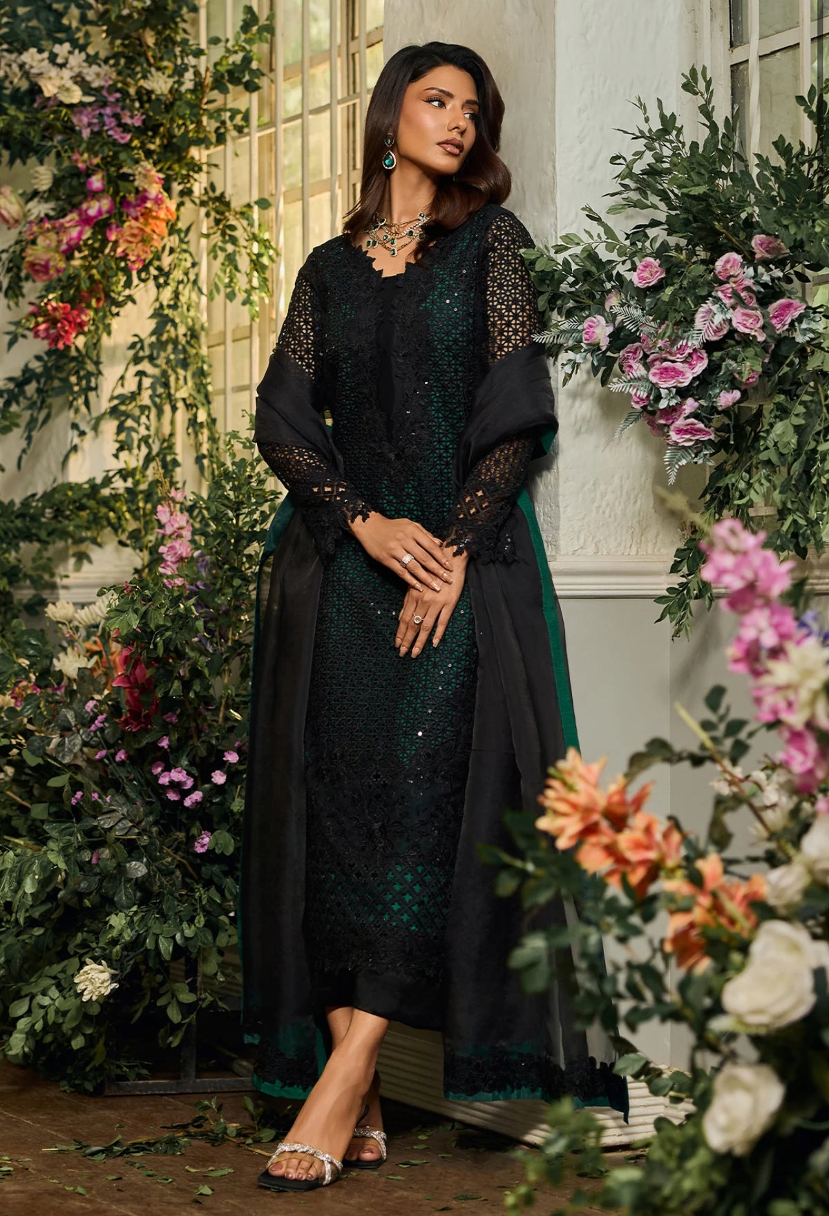 3-PC UNSTITCHED LUXURY COLLECTION CCE6-03