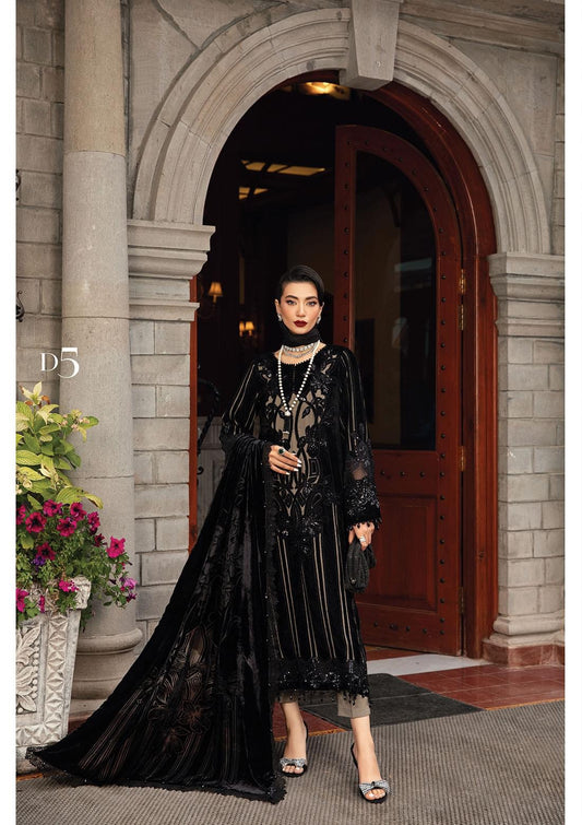 MARIA B                                Unstitched Winter Luxe' 24 | code LN-1205