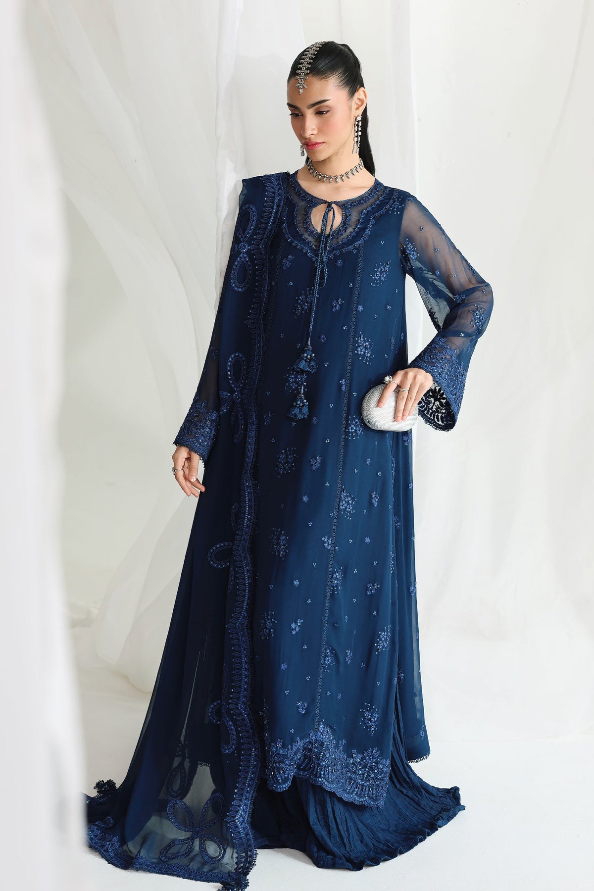 Qalamkar · Chiffon-26 · QCC-02