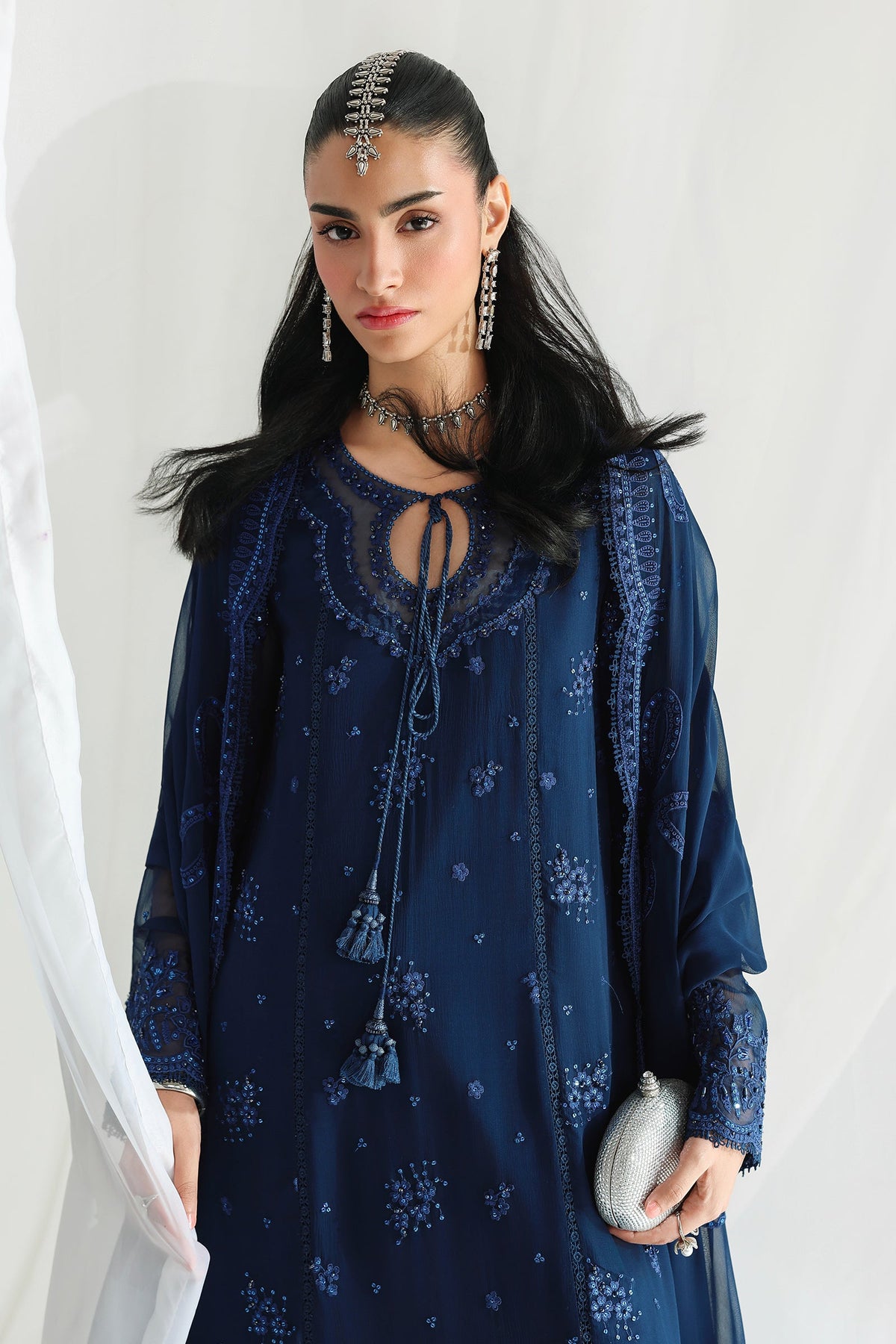 Qalamkar · Chiffon-26 · QCC-02