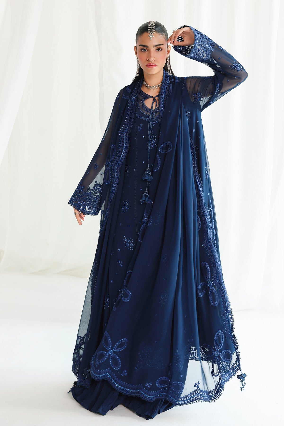 Qalamkar · Chiffon-26 · QCC-02