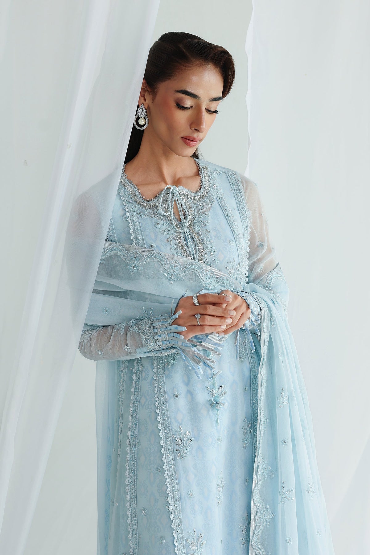 Qalamkar · Chiffon-26 · QCC-08