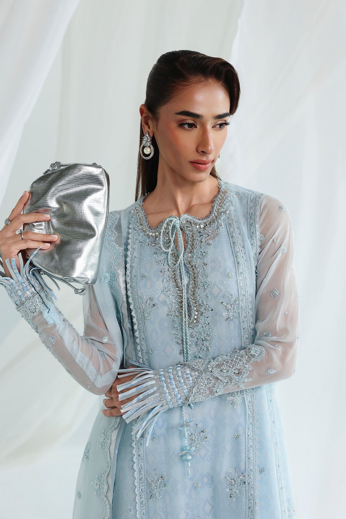 Qalamkar · Chiffon-26 · QCC-08
