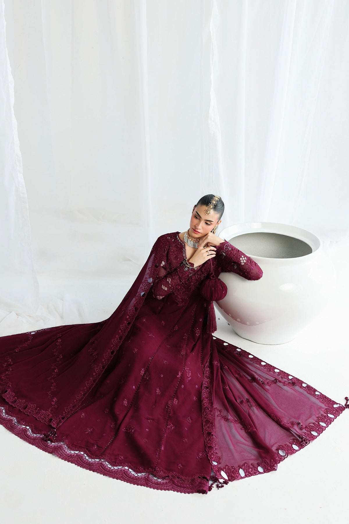 Qalamkar · Chiffon-26 · QCC-03