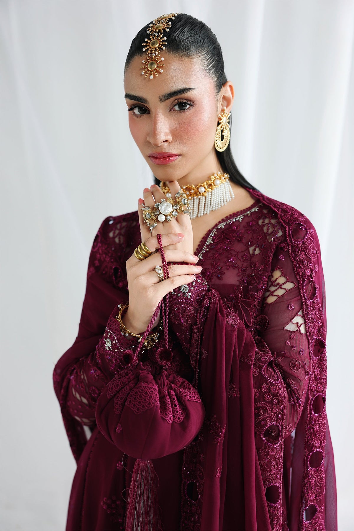 Qalamkar · Chiffon-26 · QCC-03