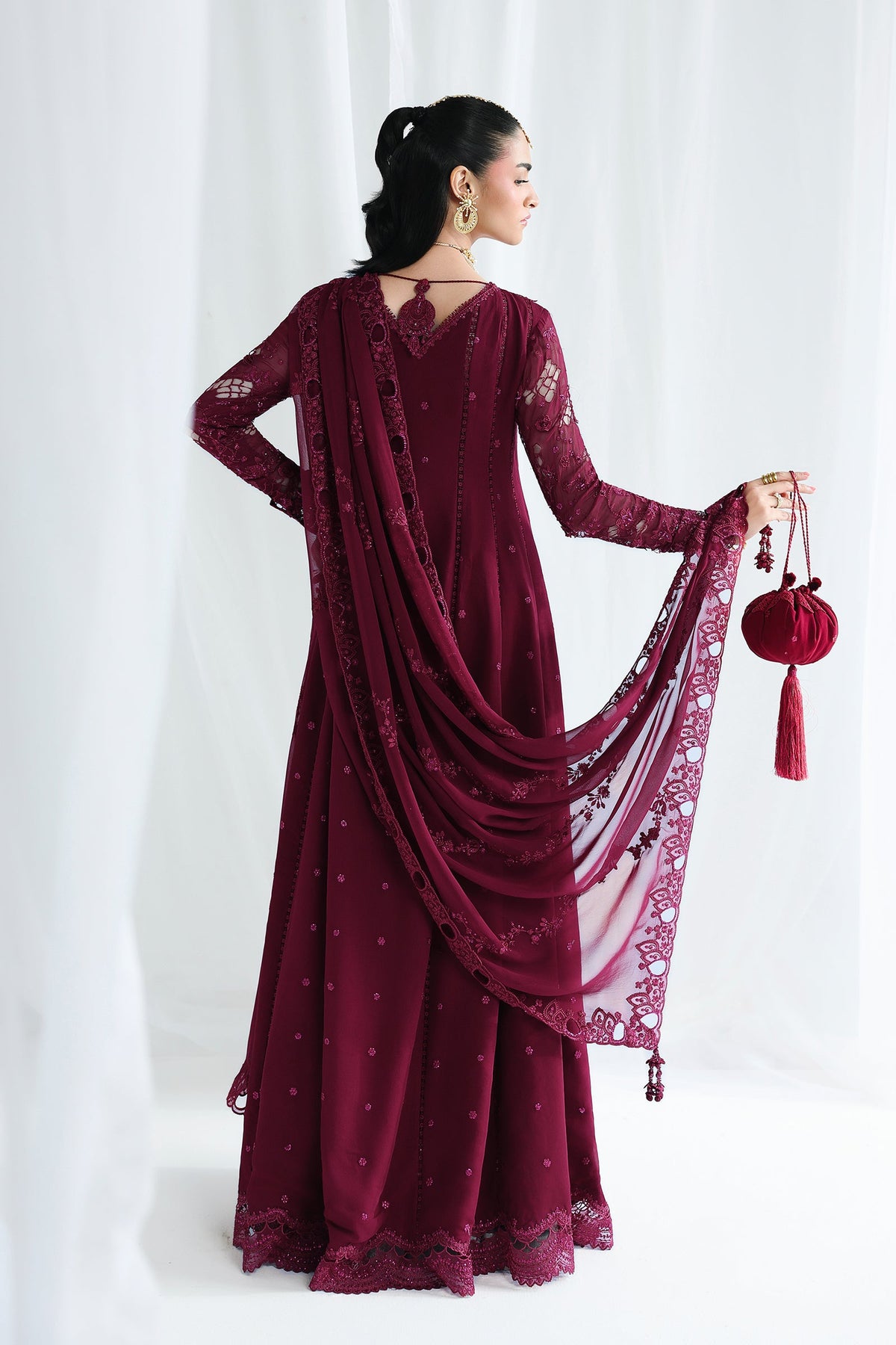 Qalamkar · Chiffon-26 · QCC-03