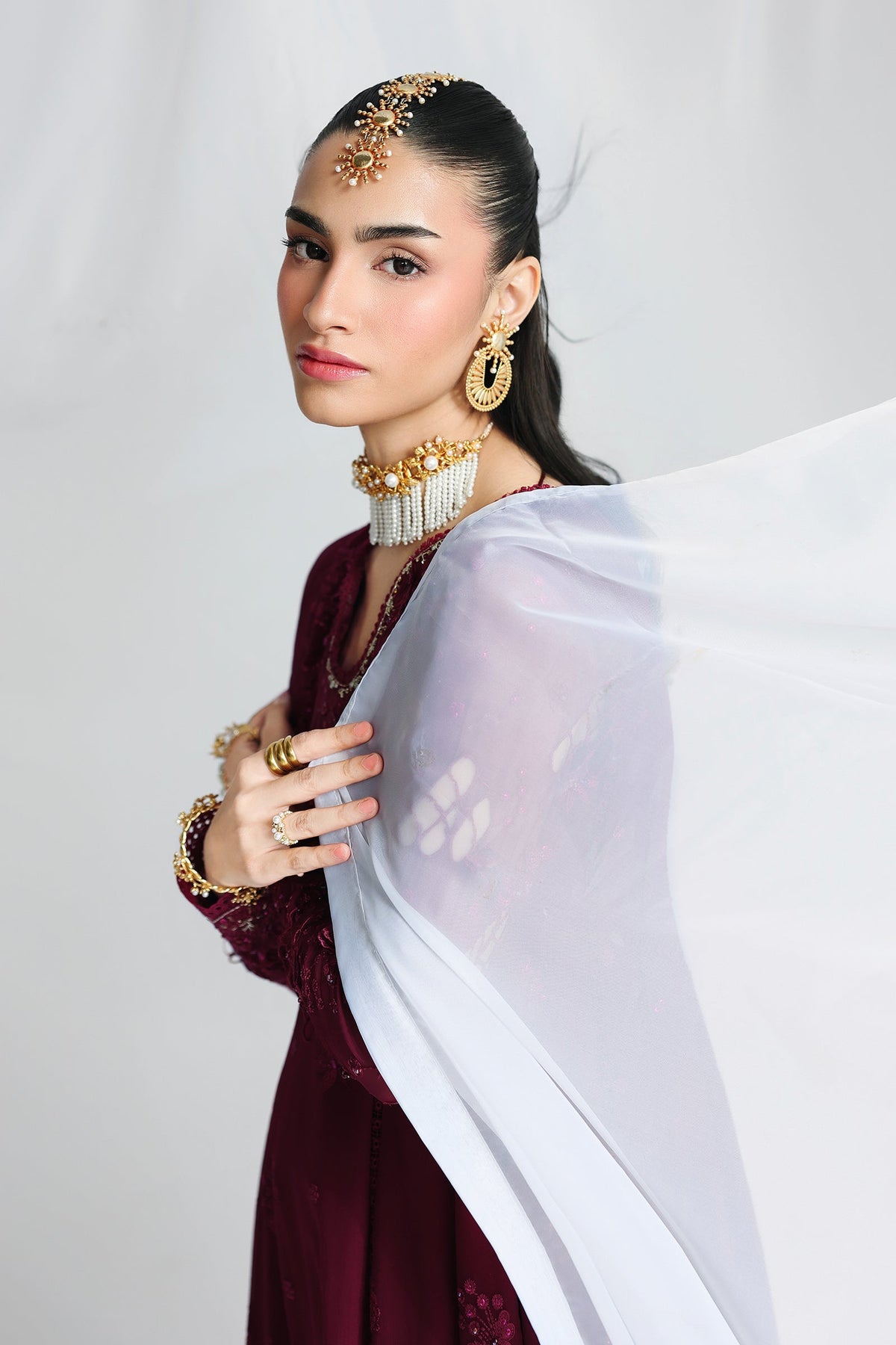 Qalamkar · Chiffon-26 · QCC-03